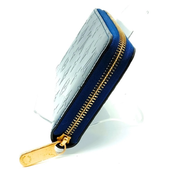 Louis Vuitton Royal Blue Vernis Long Zippy Wallet - Picture 9 of 9